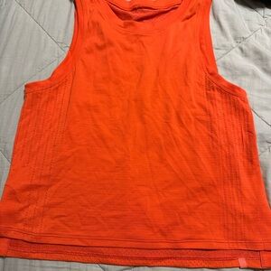 lululemon athletica Vibrant Orange Tank Top